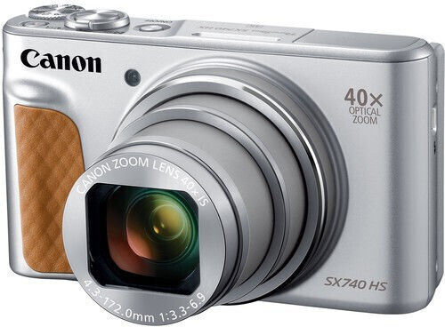 Canon PowerShot SX740 HS Lite Edition Travel Kit Silver