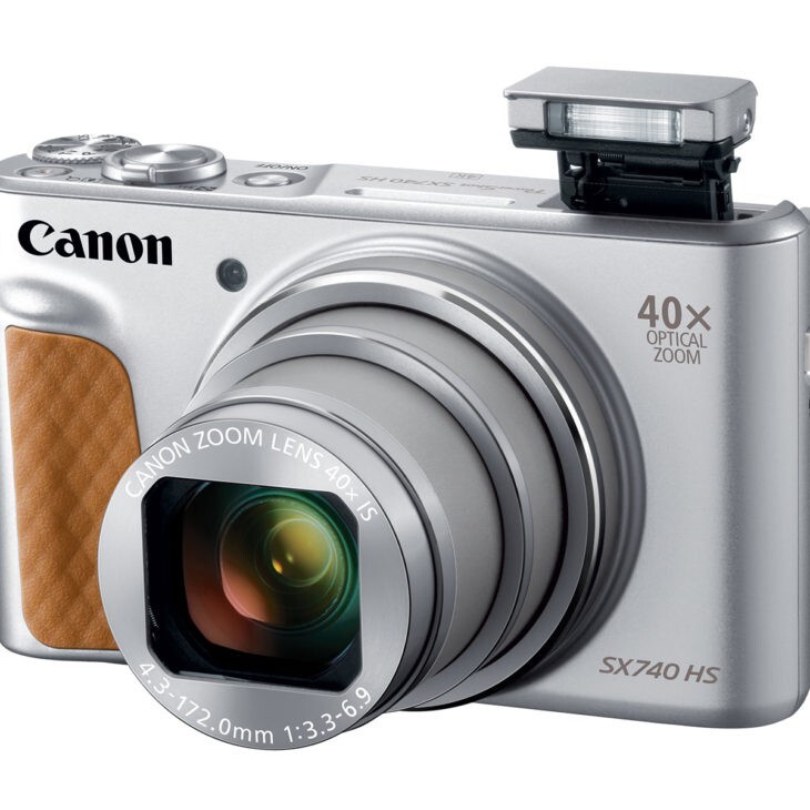 Canon PowerShot SX740 HS Lite Edition Travel Kit Silver