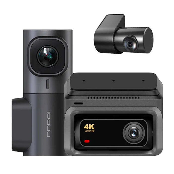 DDPai Z60 3-CH 4K Dash Cam with Front / Rear / Interior Camera
