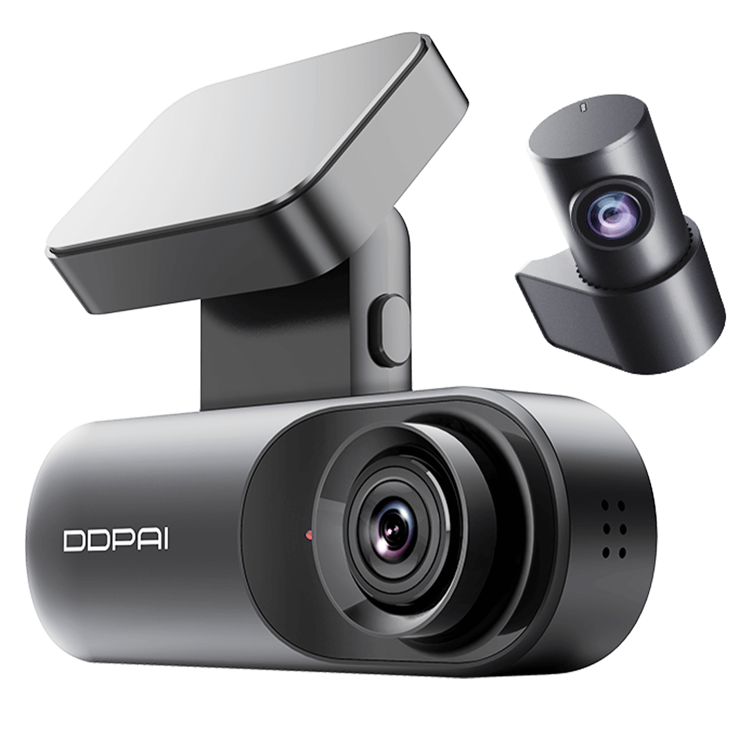DDPai N3 Pro GPS Dash Cam with Rear Cam RC1