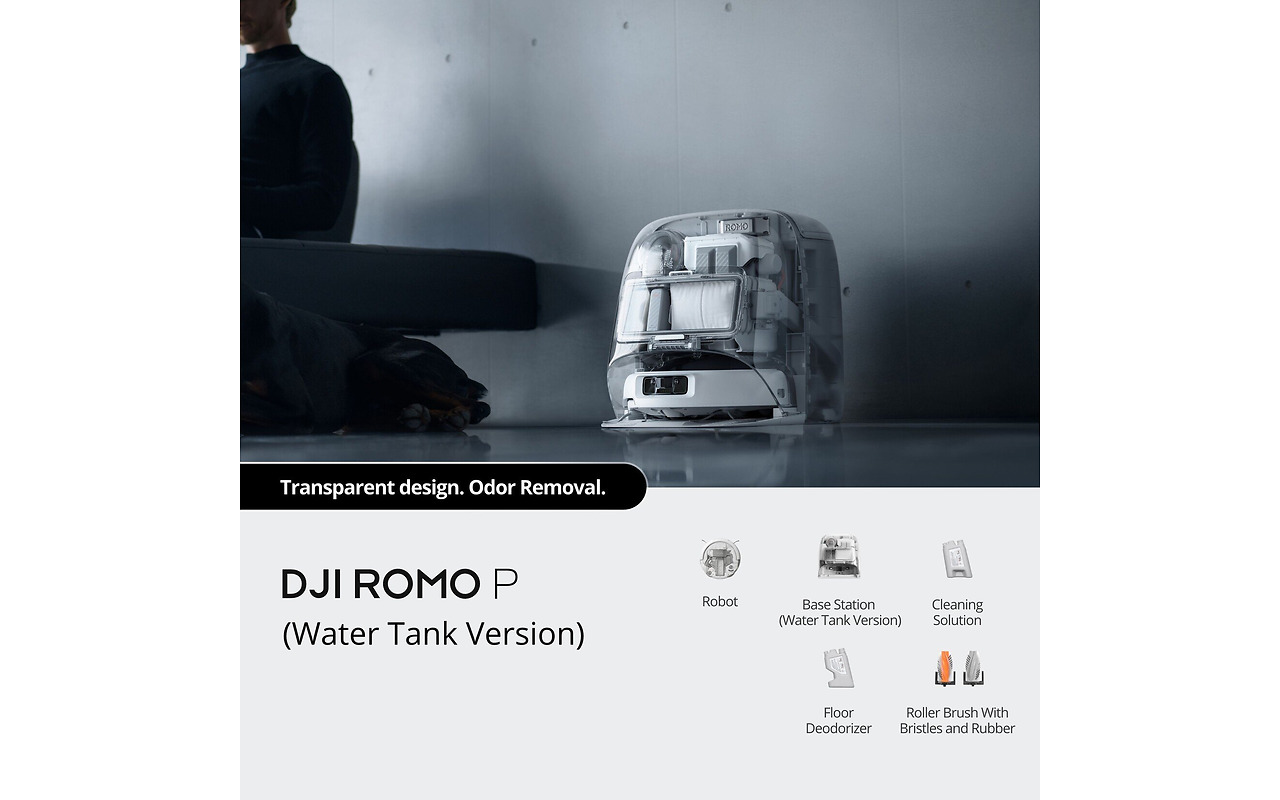 DJI Robot Vacuum Cleaner ROMO P
