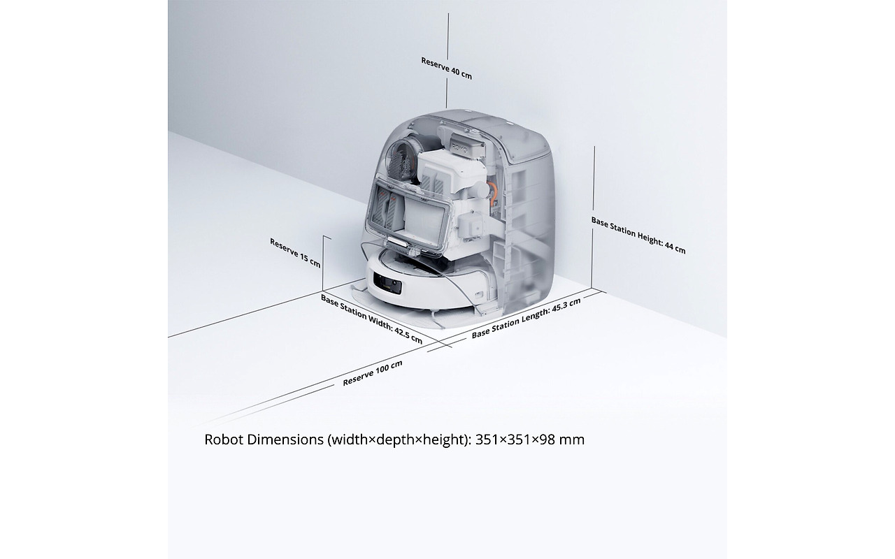 DJI Robot Vacuum Cleaner ROMO P