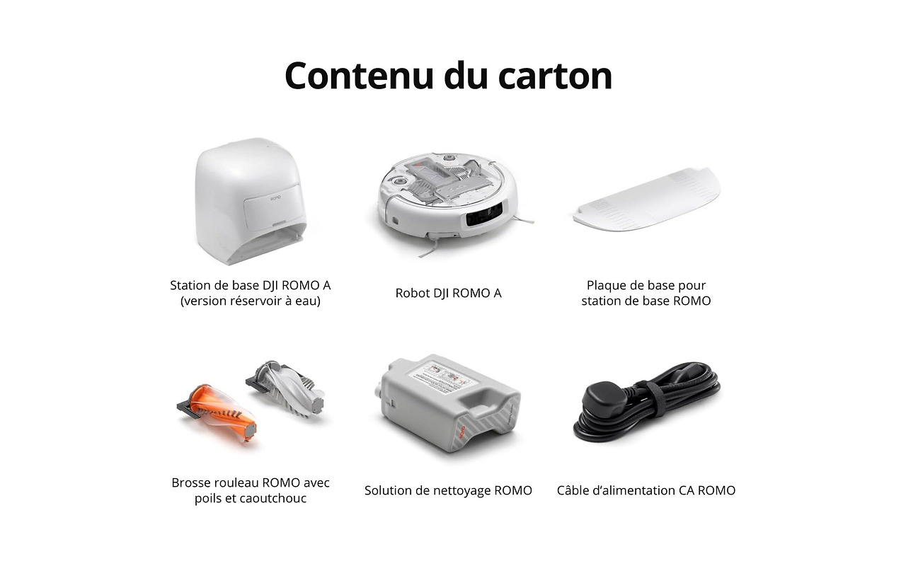 DJI Robot Vacuum Cleaner ROMO A