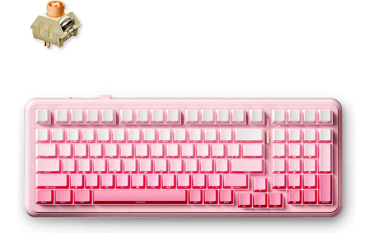 MCHOSE K99 V2 Mechanical Pink