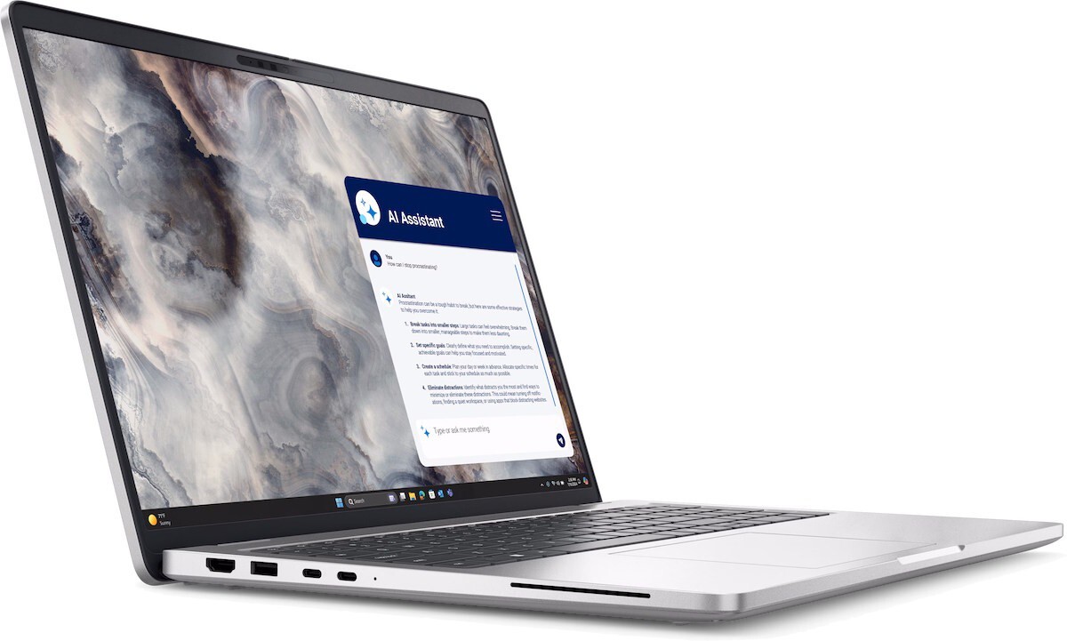 DELL Pro 16 Plus PB16250 / 16 FullHD / Core Ultra 7 268V / 32GB LPDDR5x / 512GB SSD / Linux DOS