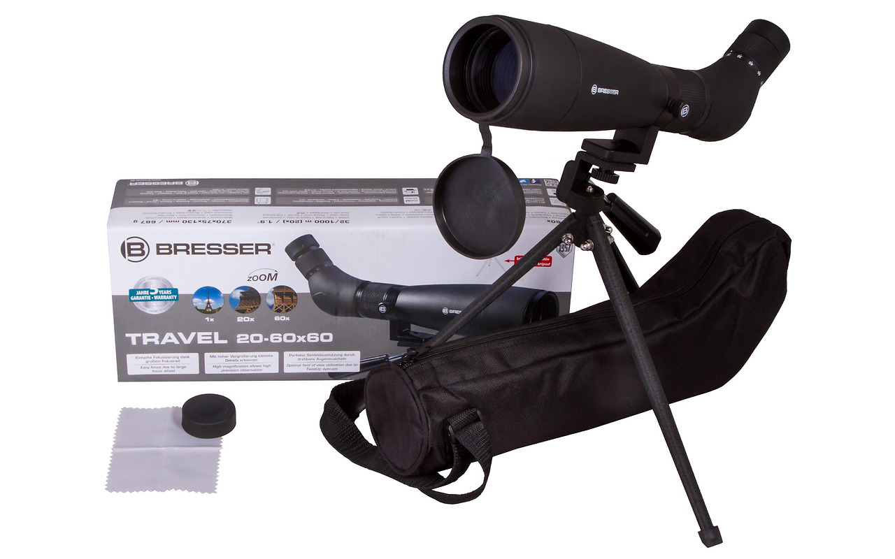 BRESSER Travel 20-60x60 Luneta Terestra / 4007922040691