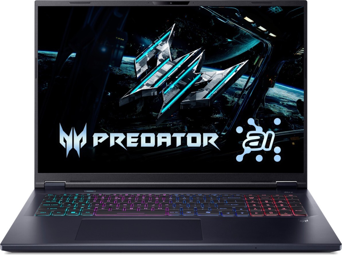 Acer Predator Helios Neo 18 AI PHN18-72 / 18 IPS WQXGA / Core Ultra 9 275HX / 32GB DDR5 / 1TB SSD / GeForce RTX 5070 8GB