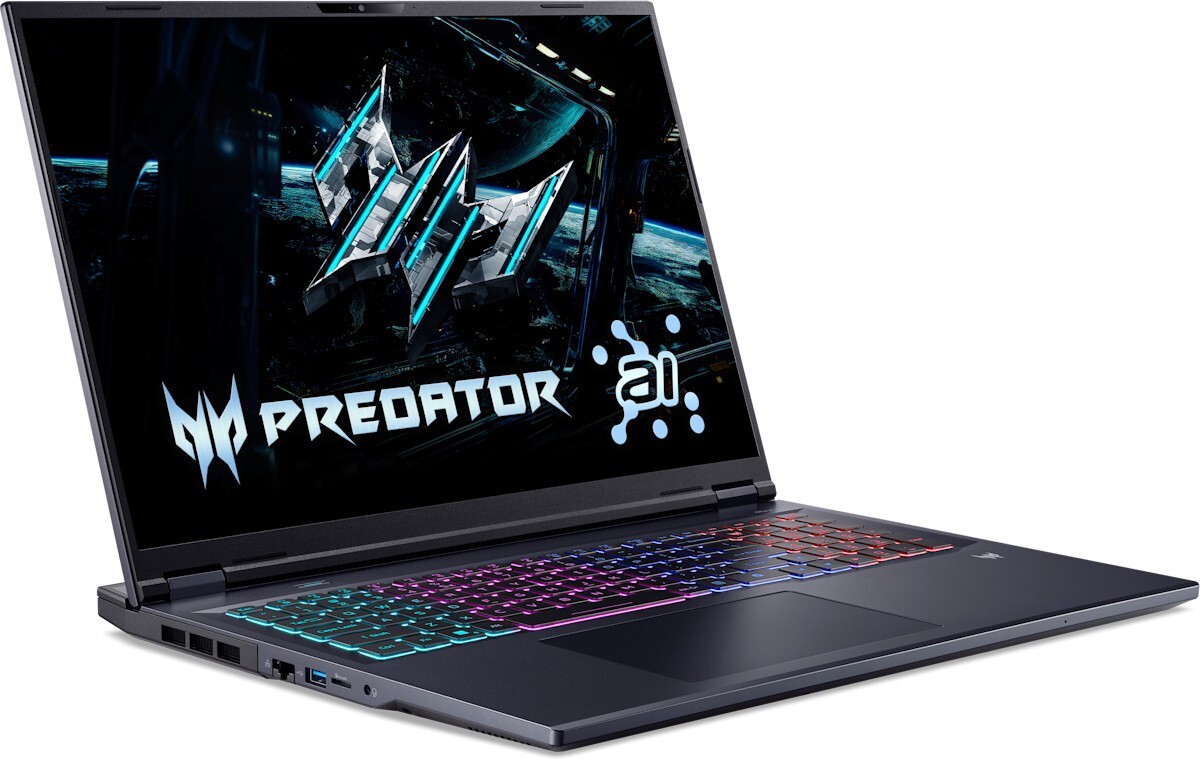 Acer Predator Helios Neo 18 AI PHN18-72 / 18 IPS WQXGA / Core Ultra 9 275HX / 32GB DDR5 / 1TB SSD / GeForce RTX 5070 8GB