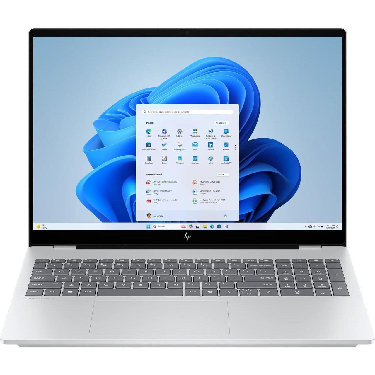 HP OmniBook 7 AI 16-ay0005ci / 16 IPS 2K / Core Ultra 7 255H / 32GB LPDDR5X / 1TB SSD / Windows 11 Home