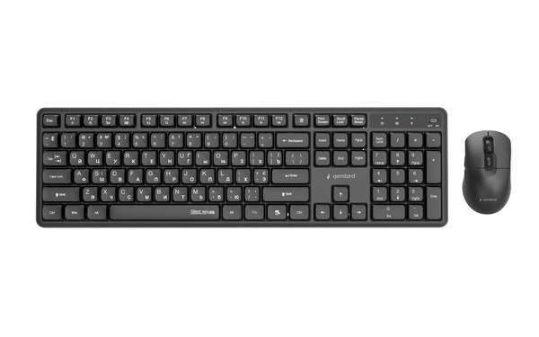 Gembird KBS-WMS-01-CYRL Silent Combo