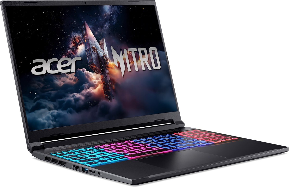 Acer Nitro V 16S AI ANV16S-41 / 16 WUXGA / Ryzen 7 260 / 16GB DDR5 / 512GB SSD / GeForce RTX 5050 8GB