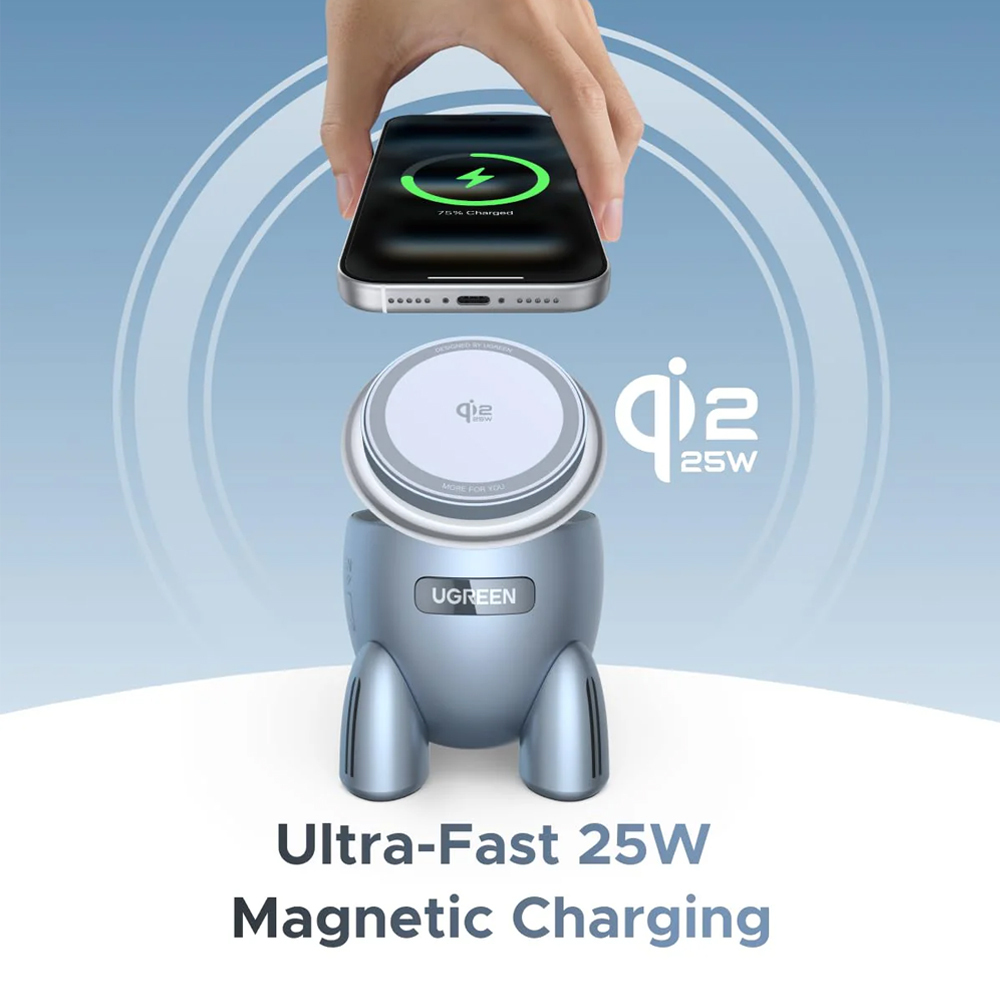 UGREEN 2in1 Magnetic Wireless Charger / W713