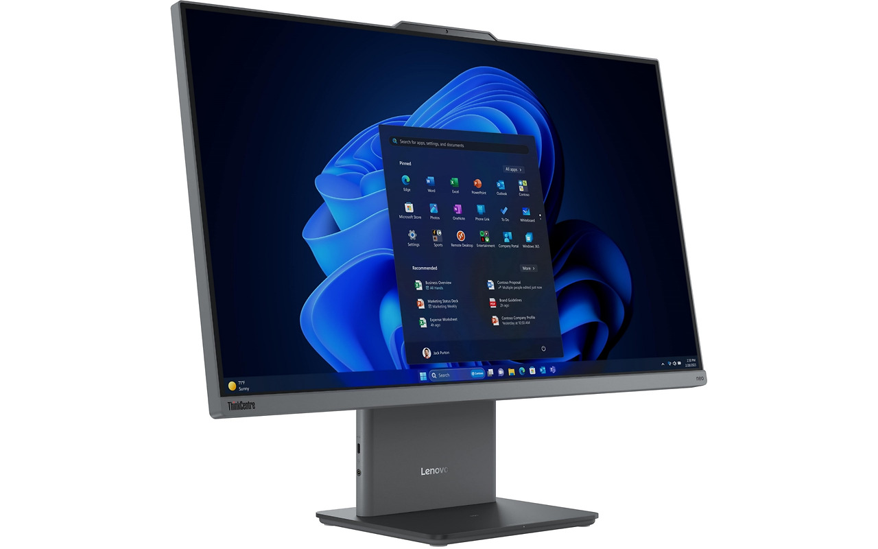 Lenovo ThinkCentre neo 50a Gen5 / 27 FullHD IPS / Core 5 210H / 16GB DDR5 / 512GB SSD Linux DOS
