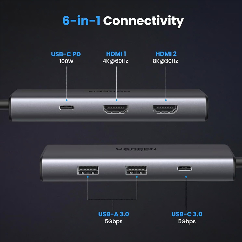 UGREEN 6in1 8K 30Hz / CM498