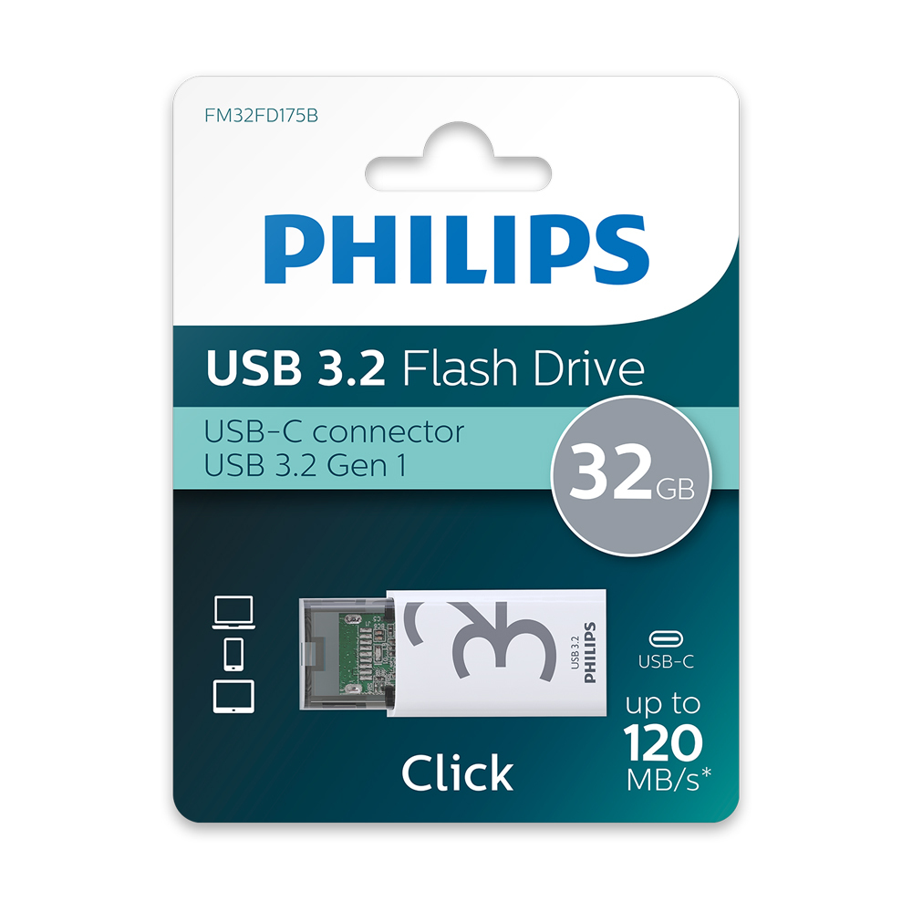 Philips FM60UT032B/93-S Type-C Port 32GB
