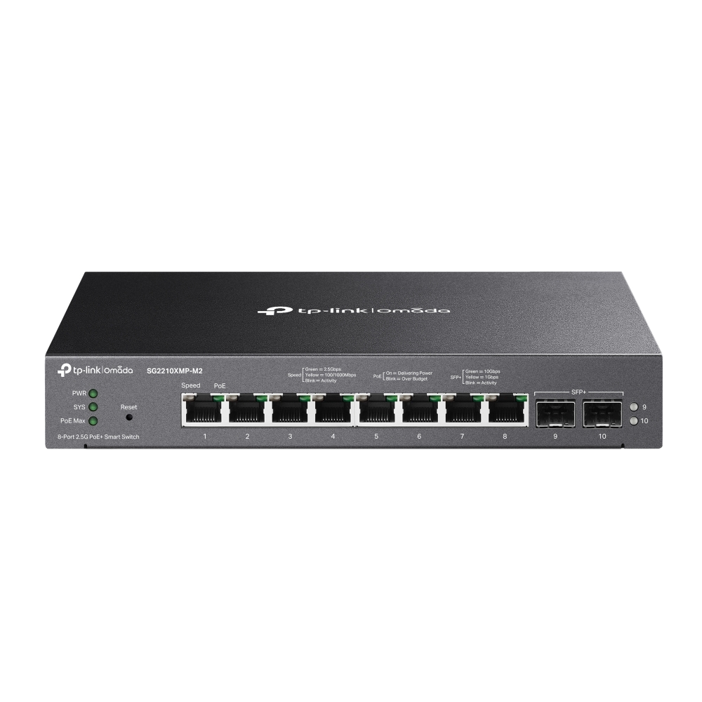 TP-LINK SG2210XMP-M2 8 port