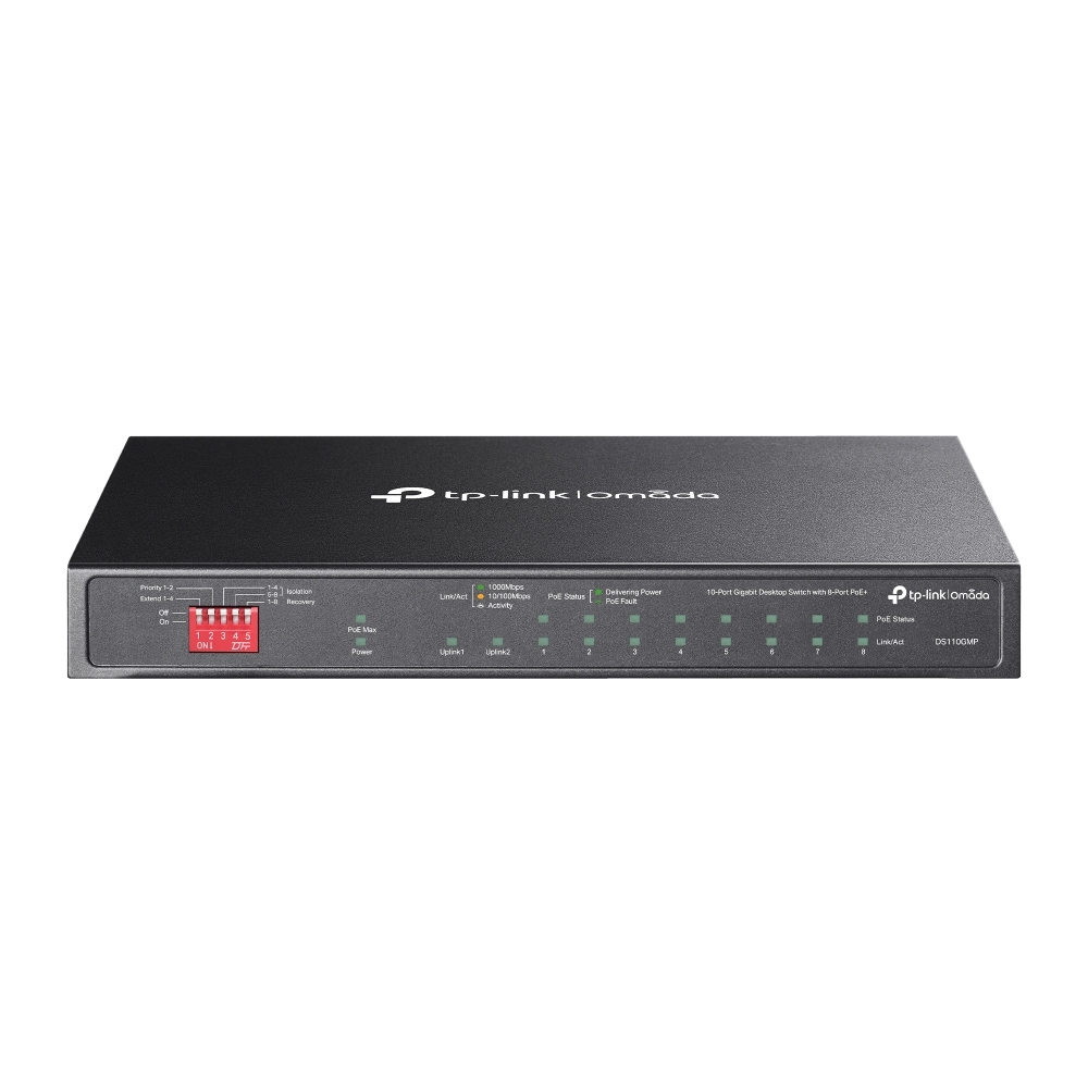 TP-LINK DS110GMP 10 port