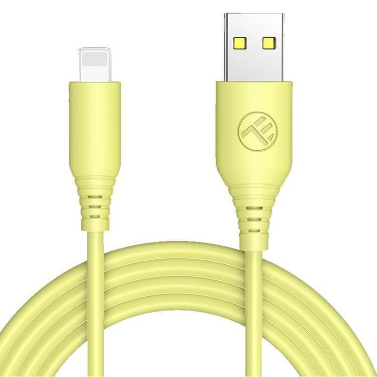 Tellur Cable USB to Lightning 3A / 1m Yellow