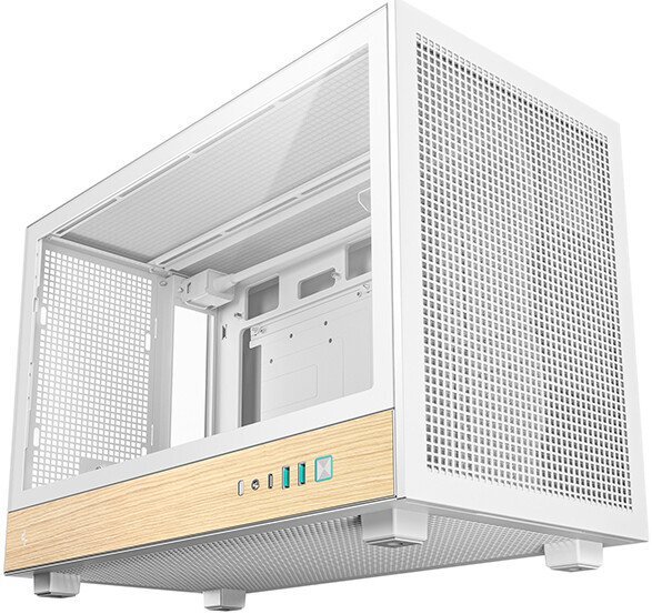 Deepcool CH260 WOOD Micro ATX White