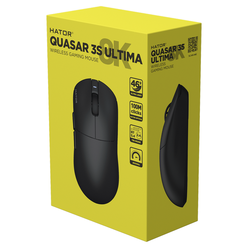 HATOR Quasar 3S ULTIMA 8K Black
