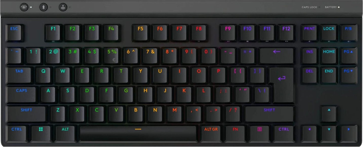 Logitech G515 TKL / English Wireless Black