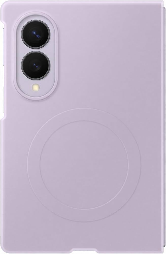 Samsung Silicone magnet Case for Galaxy Fold8 Purple