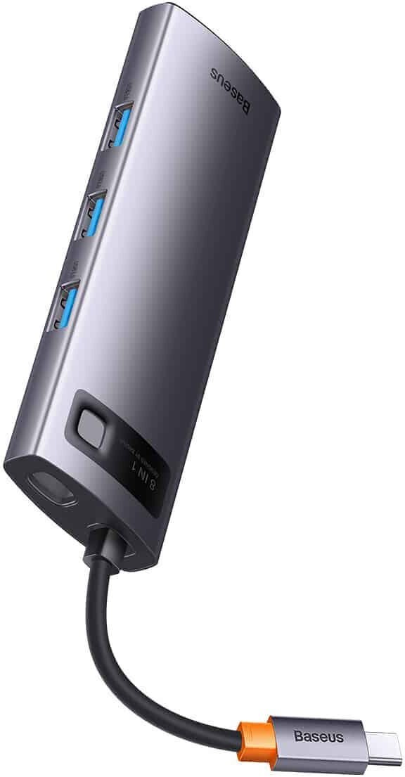 Baseus WKWG080113 Metal Gleam Series  8in1 4K 60Hz