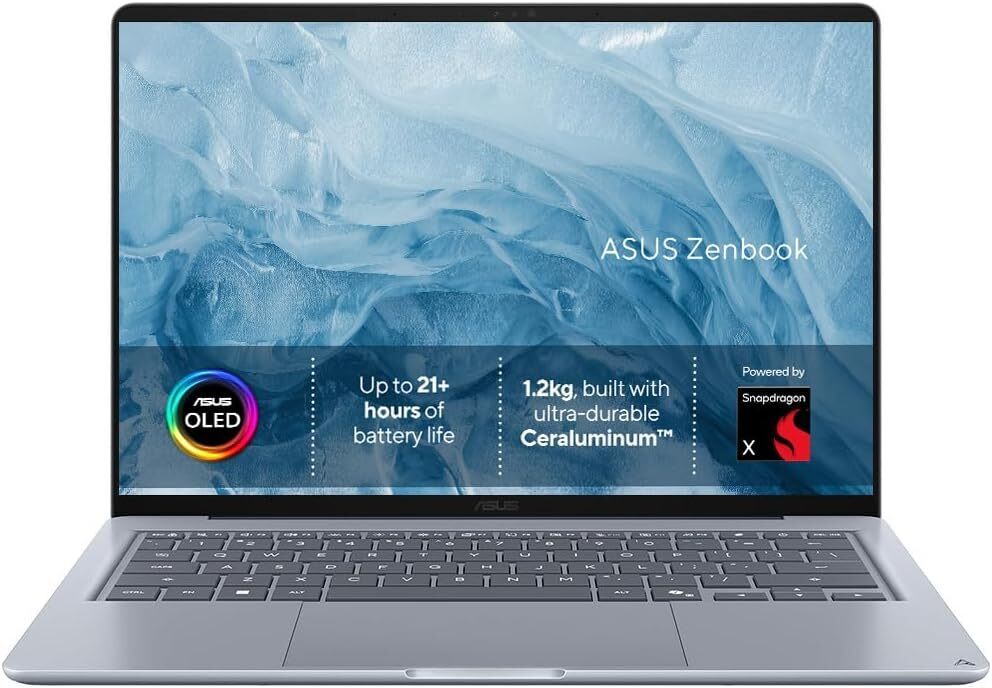 ASUS ZenBook UX3480AA / 14 OLED / Core Core Ultra 7 355 / 16GB LPDDR5X / 512GB SSD / Windows 11