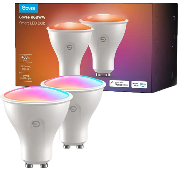 Govee B600D3C1 RGBWW LED Bulb GU10