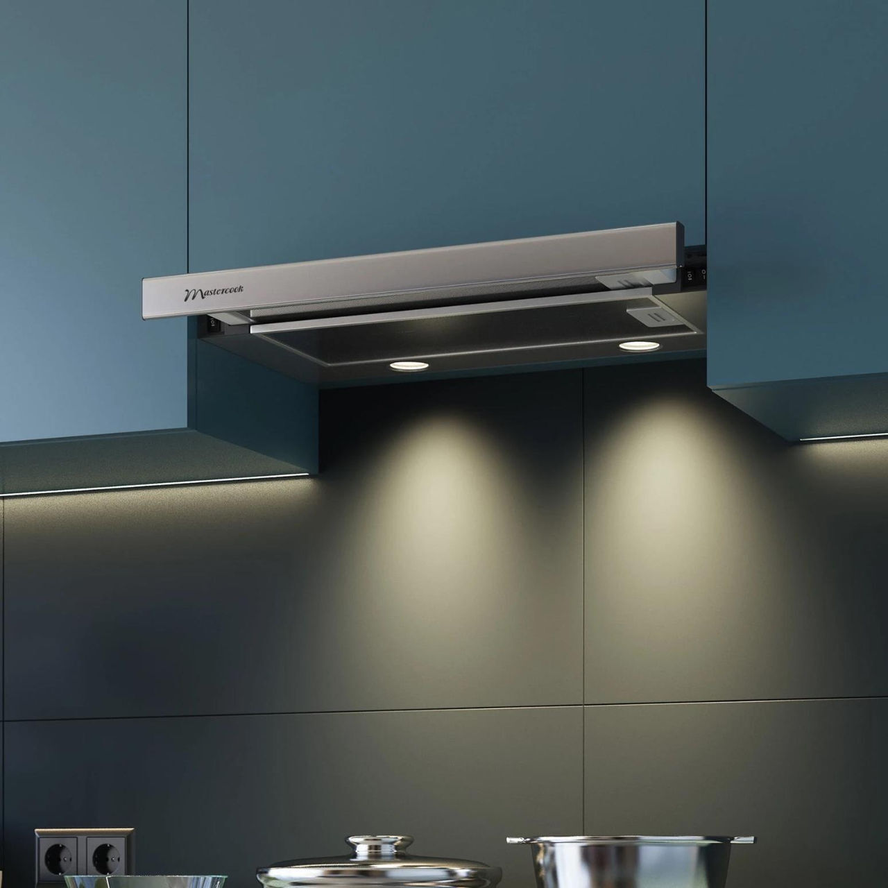 MASTERCOOK STORM 1200 / 60 LED Silver