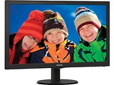 Monitor Philips 243V5LHAB / 23.6" FullHD / 5ms / 250cd / LED10M:1 / Speaker 2x2W /