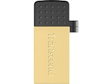 USB Transcend JetFlash 380G 32Gb / OTG / USB2.0 + Micro-USB / Gold