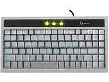 Gembird KB-9627LU-R Silver-Black USB