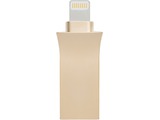USB Transcend JetDrive Go 500 / 32GB / OTG / Lightning + USB3.1 / Gold