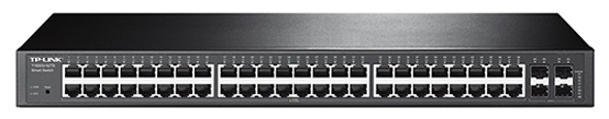 TP-LINK T1600G-52TS / 48-port Gigabit / 4 combo SFP /