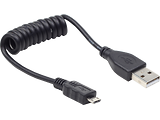 Cable Gembird CC-mUSB2C-AMBM-0.6M / Black