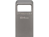 USB Kingston DataTraveler Micro 3.1 / 64GB / Silver