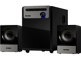 Speakers Sven MS-110 / 2.1 / 10W RMS / USB Flash / SD card / Black