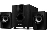 Speakers SVEN MS-107 / 2.1 / 10W RMS / Black