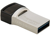 USB Transcend JetFlash 890 64GB / OTG / USB3.1 + Type-C / Silver