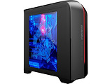 Case GameMax H601BR / mATX / no PSU / Black - Red