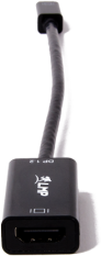 LMP Mini-DisplayPort to HDMI Adapter 4K 1.4b black