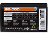 PSU GameMax GE-700 / 700W / ATX / 12cm Fan / 80PLUS /
