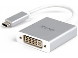 LMP USB-C to DVI adapter aluminum housing Silver