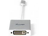 LMP USB-C to DVI adapter aluminum housing Silver