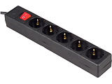 Sven Optima Base 5 Sockets 3.0m Black
