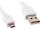 Cable Cablexpert CCP-mUSB2-AMBM-W-0.5M / White