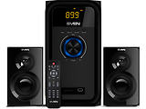 Speakers Sven MS-2051 / 2.1 / RMS 55W / Bluetooth / FM-tuner / USB & SD card / Black
