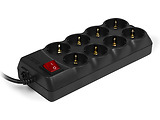 Surge Protector Sven Optima Pro / 8 Sockets / 1.8m / Black
