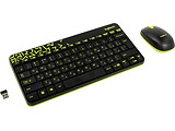 KIT Logitech Wireless Combo MK240 NANO / Keyboard + Mouse / USB / Black